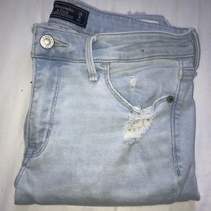 Abercrombie Light Wash Jeans